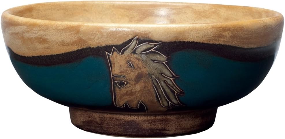 Animal World - Horses Running Serving Bowl