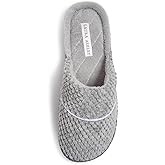 Laura Ashley Ladies Spa Rugged Slippers With Memory Foam Insole