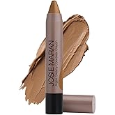 Josie Maran Argan Cream Concealer Crayon - Blemish & Under Eye Concealer Stick - Hydrating Luminous Finish with Buildable Coverage - Non-Comedogenic, Creaseless & Non-Cakey Formula - Dark 1 (0.1 oz)