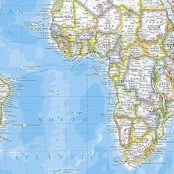 National Geographic World Map