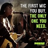 Shure SM58-LC Cardioid Dynamic Vocal Microphone with A25D Clip and Bag view 4