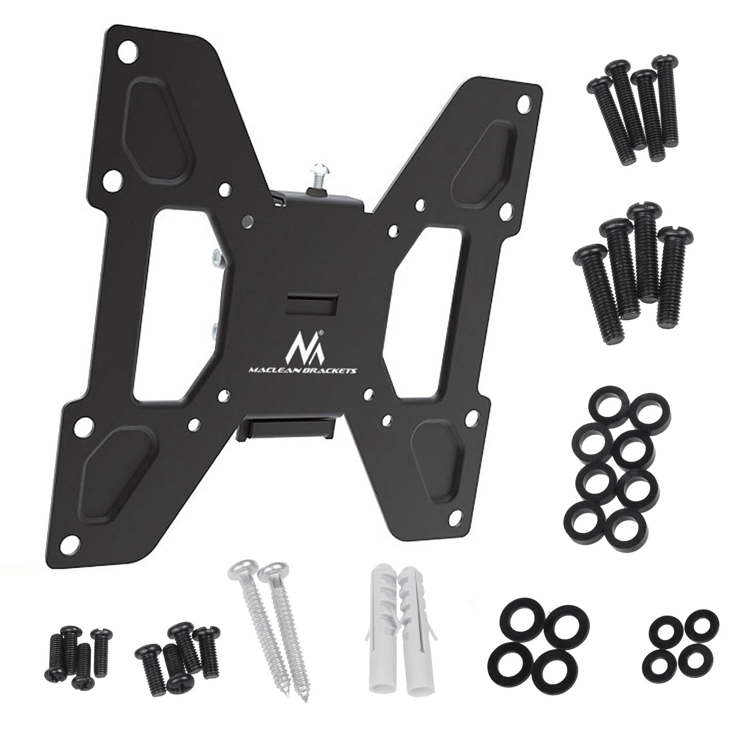 Maclean MC-597 LCD LED Plasma TV Swivel Bracket for monitor 17"-37" VESA 75 100 200 handle holder grip mount mounting