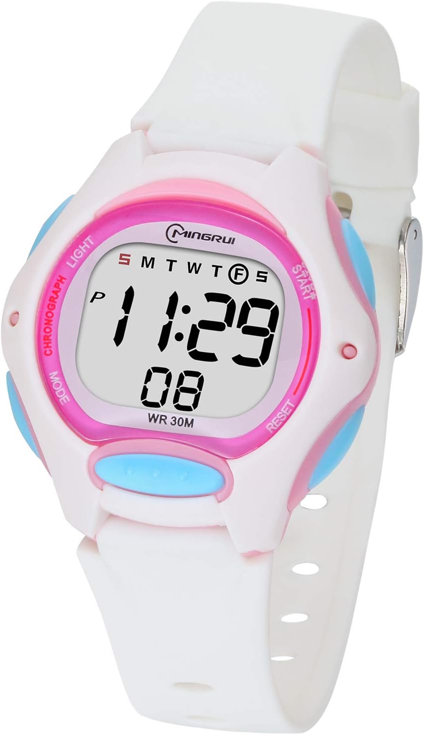Edillas Kids Digital Watch for Girls Boys,Children Watches Waterproof Multi-Functional WristWatches with Alarm/Stopwatch