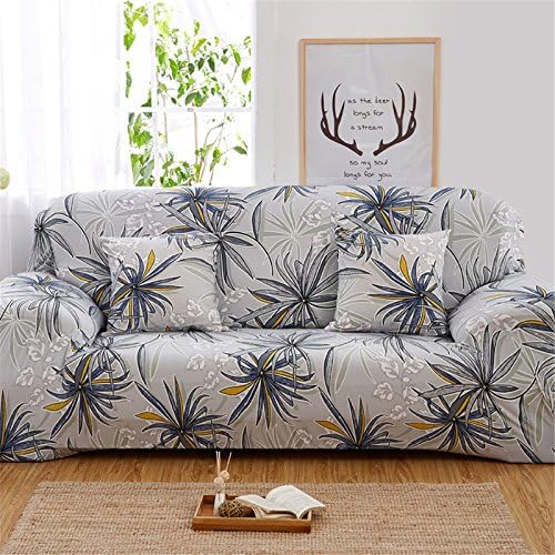PASSIONS 3 Seater Sofa Slipcover Elastic Fabric Sofa Protector Washable Easy Fit Couch Cover