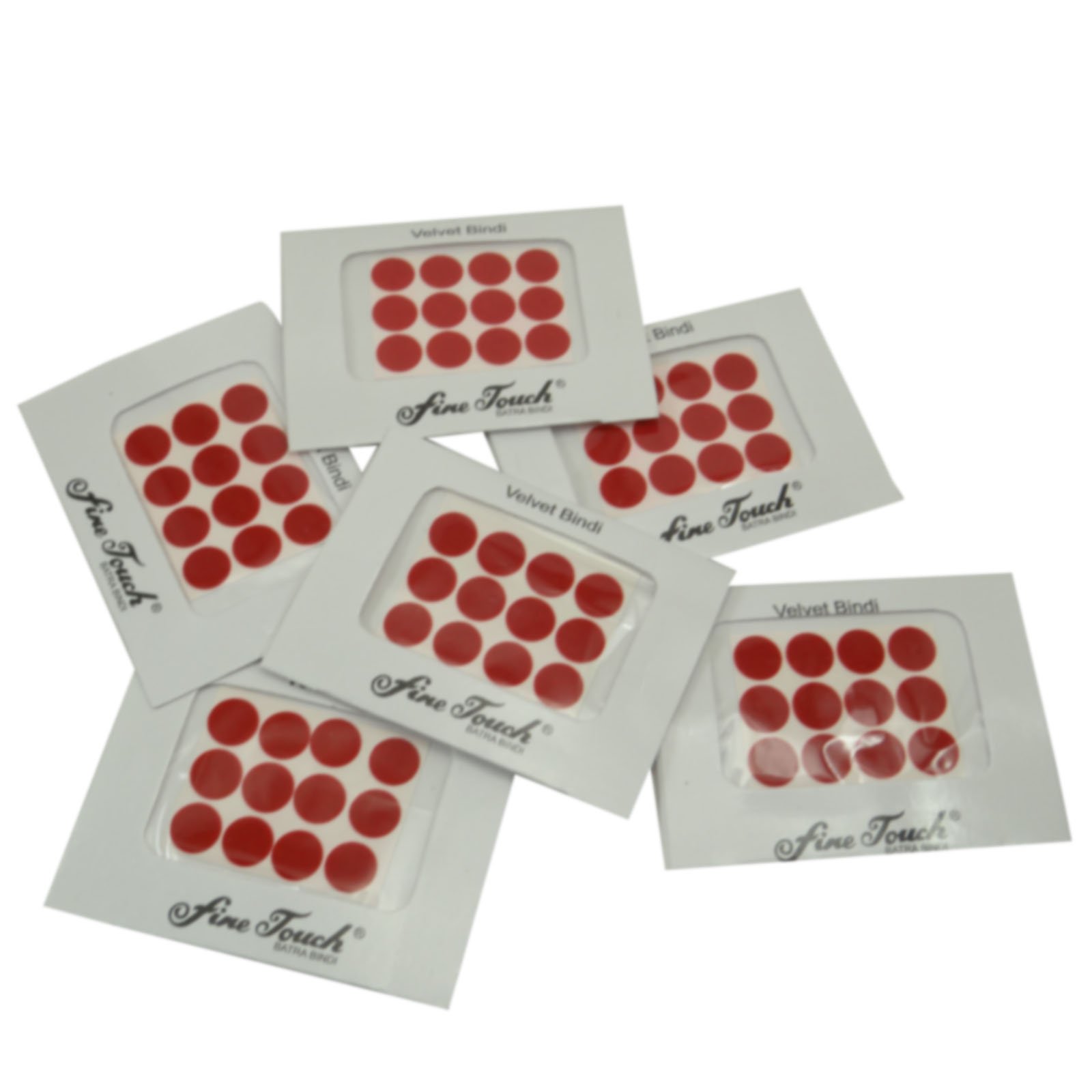 Banithani Lot Of 6 Pcs Designer Bindi Temporary Forehead Indian Traditional Tattoo Sticker