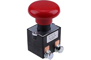 Holdia Emergency Stop Switch 1115-510008-00 111551000800 Compatible with Big Joe EZ30 E30 D40 EZ40 Pallet Truck 48V 125A