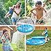 Jozo Outdoor Sprinkler Toys for Kids and Toddlers 68'', Outside Splash Pad Water Toys for 2 3 4 5 6 7 8 9 Year Old Boys and Girls