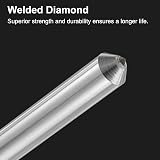 sourcing map 2pcs Diamond Dressers 9.5mm x 152mm Tapered Point Grinding Wheel view 3