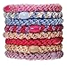 L. Erickson Grab & Go Ponytail Holders - Set of Eight