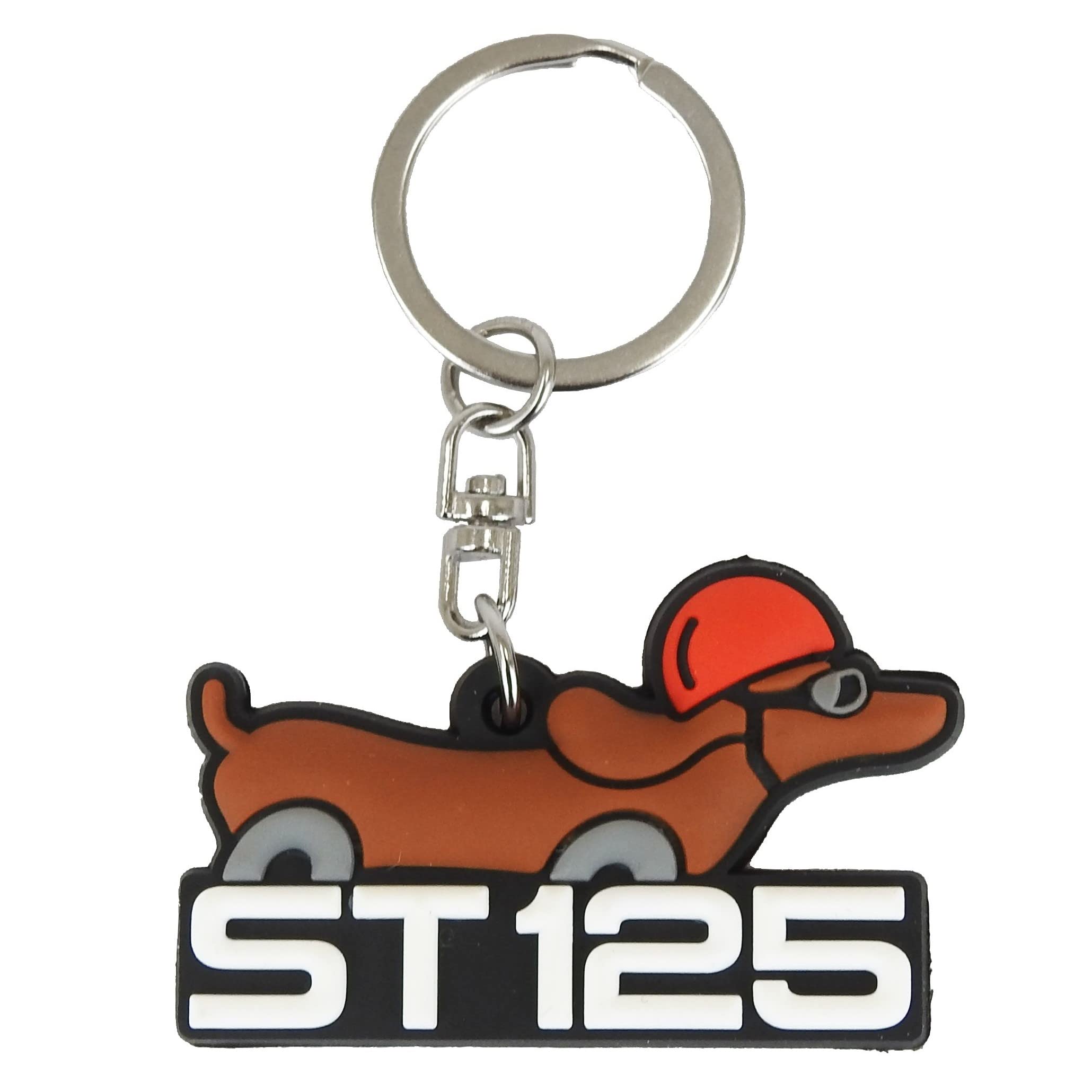 ホンダ(Honda) PVC ラバーキーホルダー ダックス125 ダックスフンド FREEサイズ 0SYEP-39B-GF ブラウン商品画像