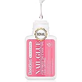 Beetles 10ML Super Strong Nail Glue for Press Ons, No Uv Light Needed, with Nail Bond Brush, Long Lasting for Beginners DIY H