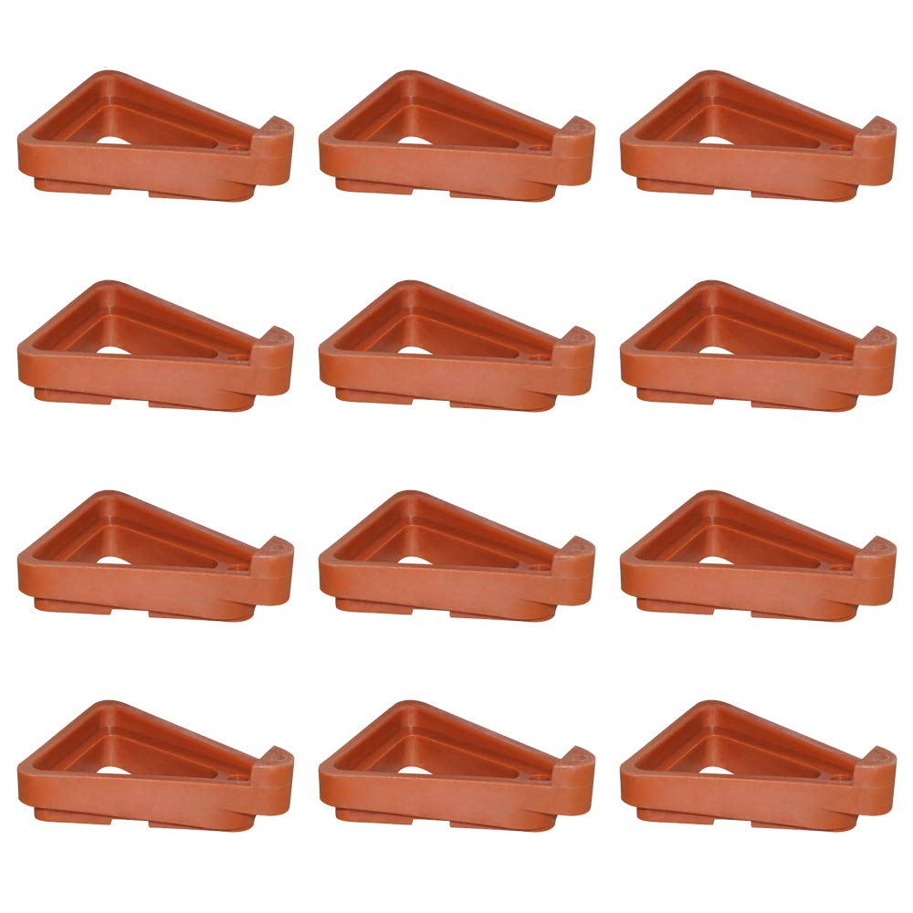 Potted Plant Stand, 12 Pieces Flower Pot Feet, Plastic Potted Feet, Ventilation and Breathable Anti Prevent Root Rot for Indoor and Outdoor Gardens, Flower Pots, Plants