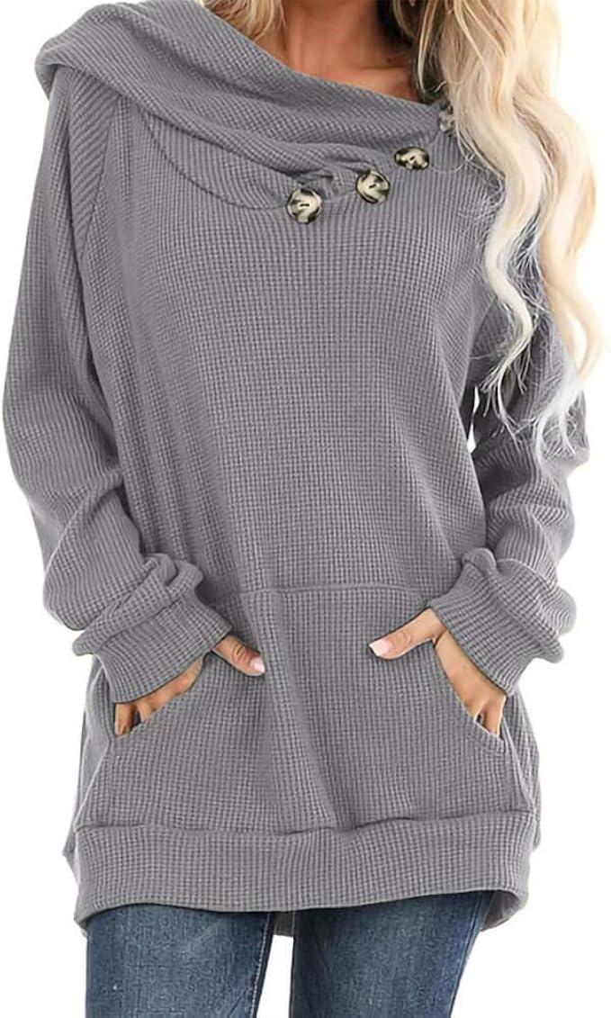 waffle sweatshirt womens