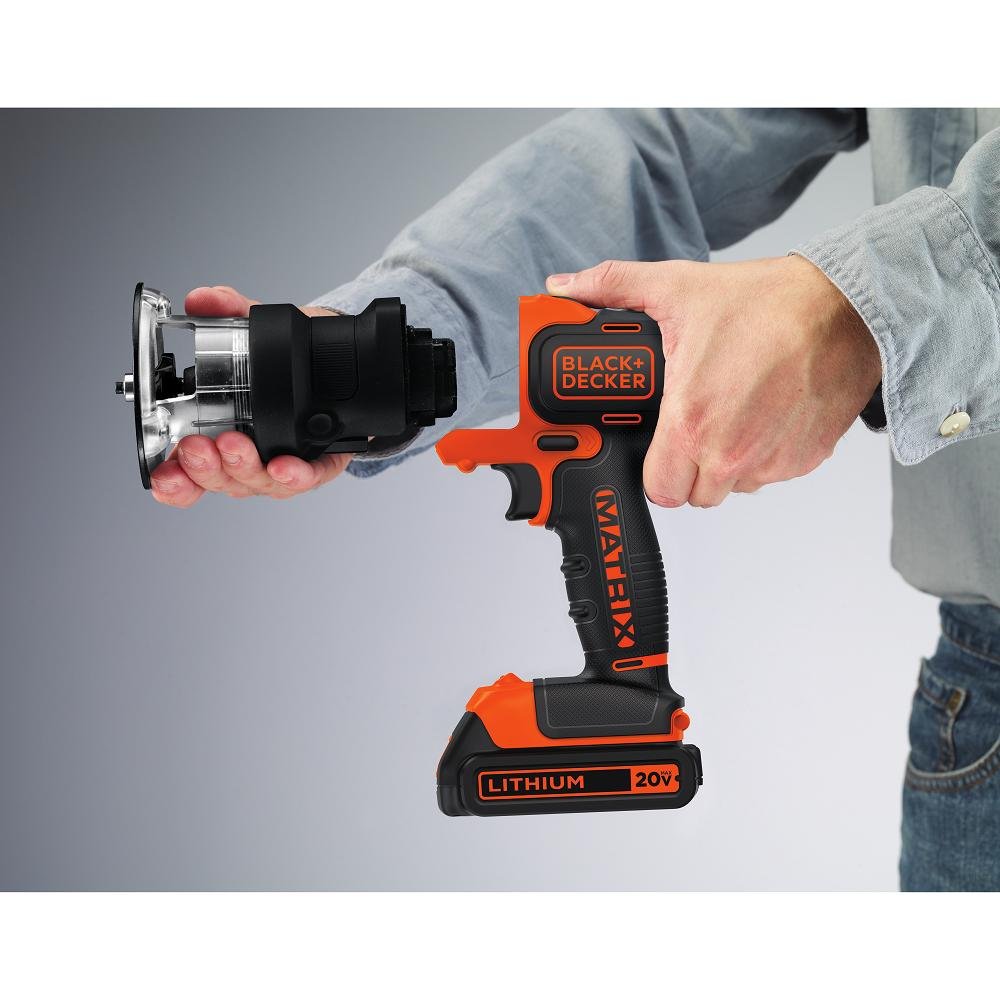 BLACK+DECKER BDCMTR Matrix Router Attachment Buy Online in UAE. Hi