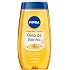 NIVEA Sabonete Líquido Óleo de Banho 200ml, Limpeza Corporal, Pele Macia, 55% Óleos Naturais, Sensação Hidratante