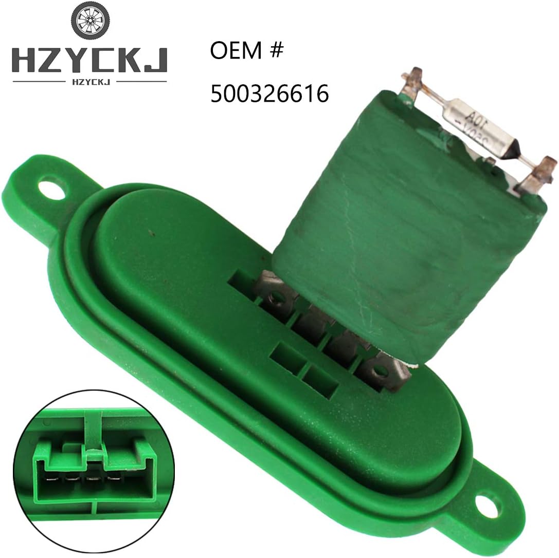 HZYCKJ HVAC Blower Motor Resistor OEM# 500326616 Fits for Fiat Punto Evo,Daily III