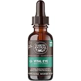 Earth Animal Apothecary - Vital Eye for Dogs &amp; Cats - 2 fl oz | Herbal Remedies Liquid Supplement Vital Eye Blend - Lycium Berry, Bilberry, Ginkgo, Eyebright, Chamomile