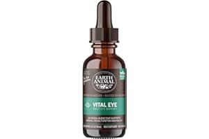 Earth Animal Apothecary Liquid Supplement - Vital Eye Herbal Remedies for Dogs & Cats - 2 fl oz
