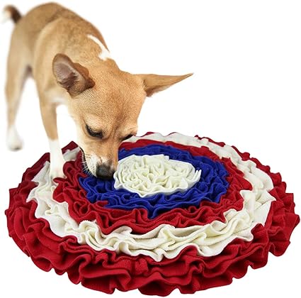Ak Kyc Tapis à Renifler Pour Chien Chat Et Chiot Pour Apprendre à Manger Plus Lentement Jouet De Type Puzzle Interactif Pliable