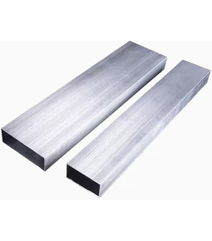Uxcell 2 Pack Square Aluminum Flat Bar, 6061 Alloy, 5/16" X 2" X 12", T6511 Mill Stock