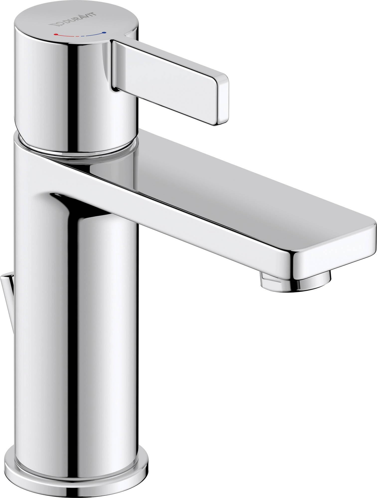 Duravit DE1021 D-Neo Washbasin Mixer tap, Chrome, M