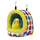Bird Hanging Hammock Winter Warm Parrot Nest House