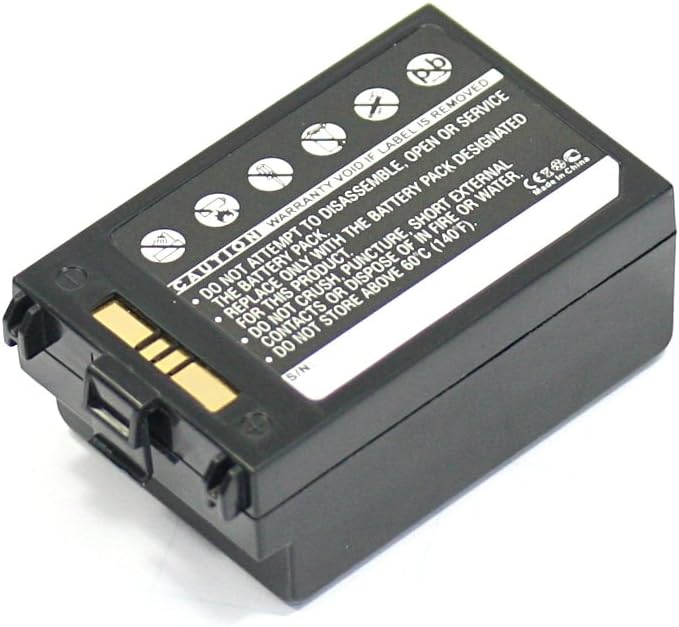 CELLONIC® 82-71363-02,82-71364-01,82-71364-05,BTRY-MC70EAB02 Battery Replacement for Motorola Symbol MC7004, MC7090, MC7094, MC7095, MC75, MC7506, MC7598, MC7596, MC75A, MC9097, FR66, FR68 MDE Barcode Scanner Repair - 3800mAh 3.6V - 3.7V Lithium Ion