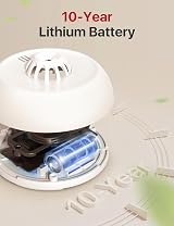 X-Sense Wireless Interlinked Smoke & Heat Alarms Scotland 1 Heat 2 Smoke view 6