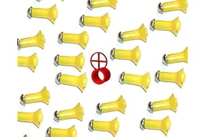 Venom Blowguns® 40 Cal Blowgun Super Stunners Darts - 25 Pack with HIGH Visibility RED Peep Sight