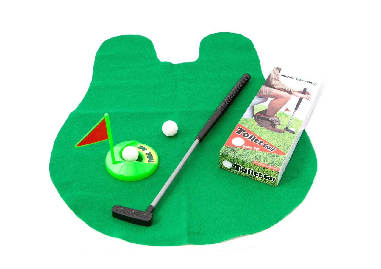 OOTB Toilet Golf Set, set of 6 pieces