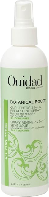Ouidad Botanical Boost Curl Energizing Refreshing Spray Reawaken Reform Curls view 1