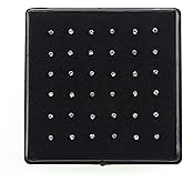IPINK 24 Nose Rings Bone Stud CZ Gem 20G Lot 24 Pieces CZ Steel in Case Mix Colors