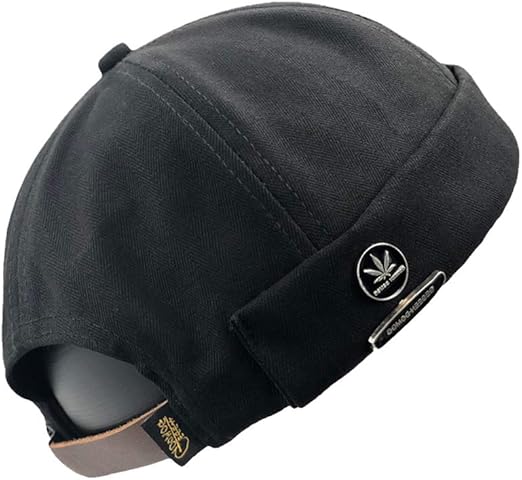 leather buckle hat