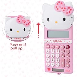 Cute Kids' Mini Calculator - 5.9 x 2.6in, LCD