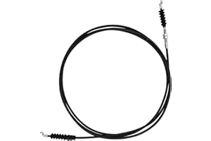 LOBIUTIYA AM148261 Gear Shift Cable Compatible With John Deere Gator XUV 550 S4 XUV 560 S4 (4 Seater) Gear Shift Cable Equipment Cable - Replace For AM148261, AM146505, AM144894-145.6 Inches