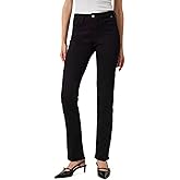 Mavi Women's Kendra High Rise Boyfriend Jeans, Classic Straight Leg Stretch Denim, High Waisted Trendy Womens Jeans