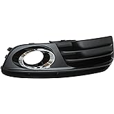 X AUTOHAUX 8R0807682J Front Right Passenger Side Fog Light Grille Cover Trim for Audi Q5 8R0 2013-2017