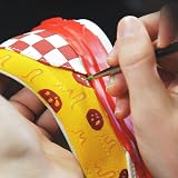 Angelus Leather Paint 1 oz Gold - Flexible, Non-Toxic, Customizable view 8