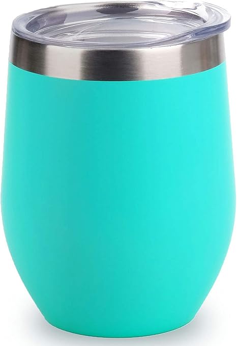 insulated wine tumbler with lid
