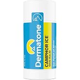 DERMATONE Camphor Ice | Balm for Dry, Cracked and Chapped Skin | Lips, Hands, Feet | Skin Repair | Sunburn | Bug Bites | Minor Burns | Soothing Vapors | 1 oz stick