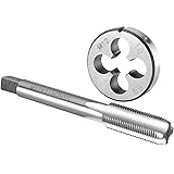 Burkit M12 X 1 Tap and Die Set, M12 x 1.0 Machine