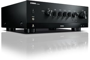 Yamaha R-N800A Network Receiver with Phono and Built-in DAC, Black