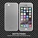 iPhone 5S Case, iPhone 5 Case, iPhone SE Case, VANSIN 360 Full Body Protection Hard Slim Case with Tempered Glass Screen Protector for Apple iPhone 5 5S SE (4.0-inch) - Silver