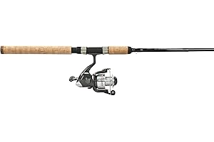 RAPALA Husky Spinning 6'6" Med Action Rod BB Reel -2pc