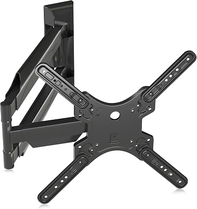 Suptek 55 inch TV Wall Mount Full Motion Swivel Tilt Extend 32-55" VESA 400x400