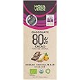 Hoja Verde Organic Dark Chocolate 80% Dark Chocolate I Vegan, Gluten Free, Soy Free, Non GMO, Paleo