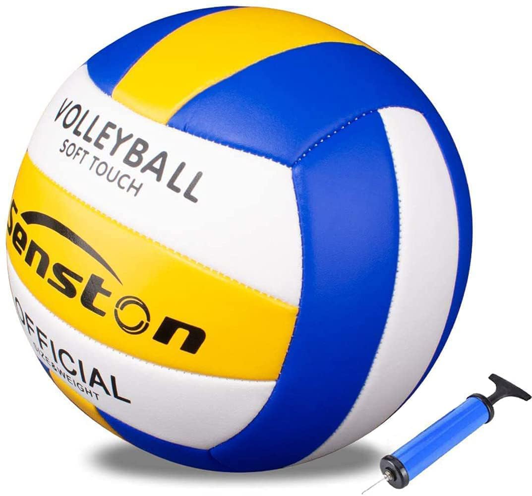 Senston Volleyball Official Size 5 Soft-Touche Volley Ball Indoor Outdoor Beach Volleyballs
