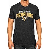 Wright & Ditson NHL Adult Powerplay Heathered Unisex T-Shirt - 100% Cotton - Tagless and Comfortable