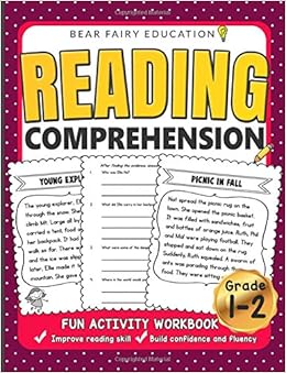 Amazon.com: Reading Comprehension, Grades 1-2, Activity Workbook for