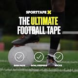 SPORTTAPE 6 Rolls 5cm x 4.5m Black Self-Adhesive Cohesive Bandage view 4